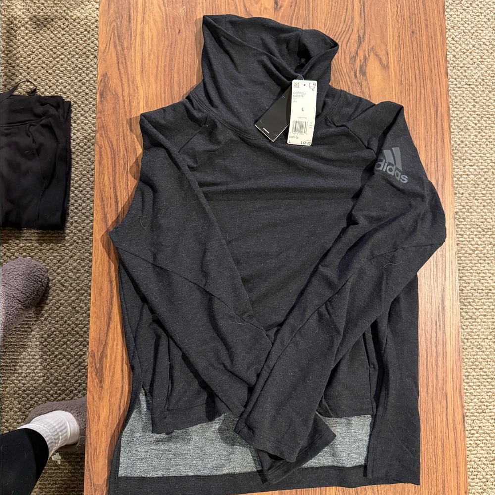 Adidas Black Sweatshirt